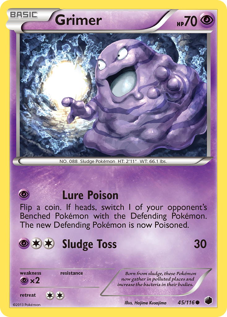 Grimer (45/116) [Black & White: Plasma Freeze] | Gam3 Escape