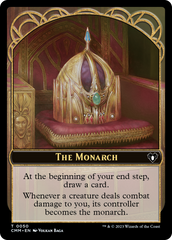 The Monarch // Cat (0005) Double-Sided Token [Commander Masters Tokens] | Gam3 Escape