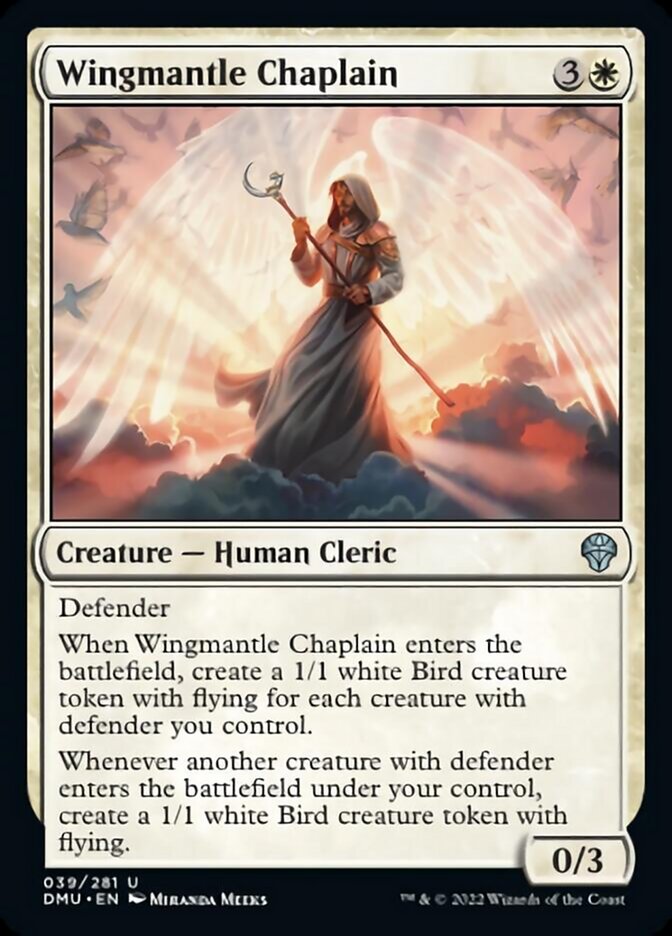 Wingmantle Chaplain [Dominaria United] | Gam3 Escape