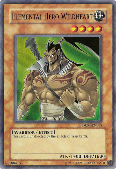 Elemental Hero Wildheart [DR04-EN068] Super Rare | Gam3 Escape