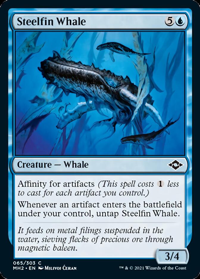 Steelfin Whale [Modern Horizons 2] | Gam3 Escape