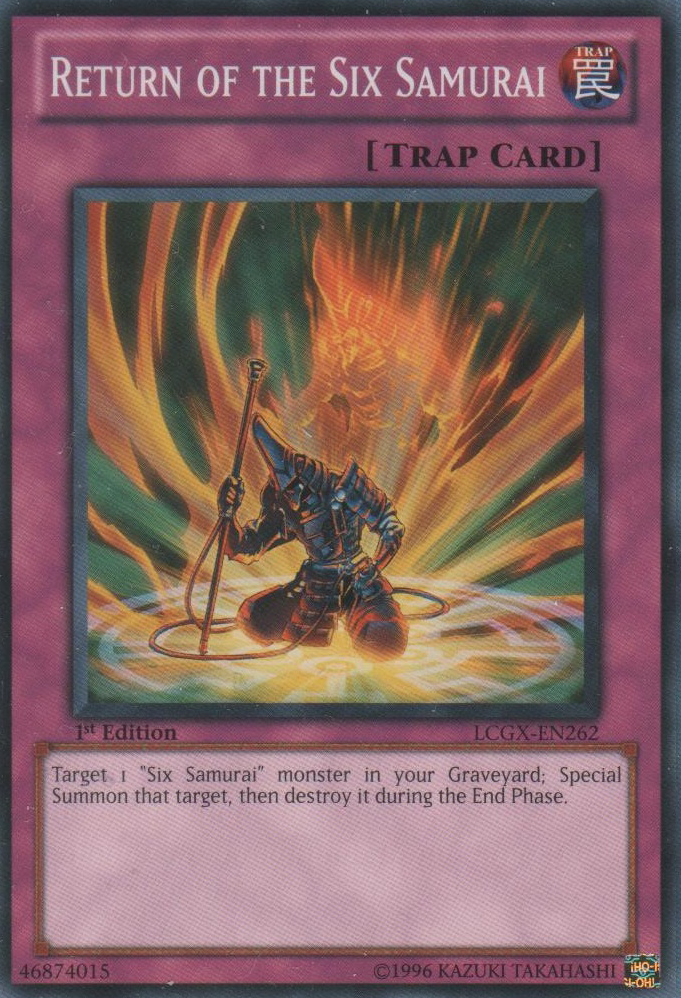 Return of the Six Samurai [LCGX-EN262] Common | Gam3 Escape