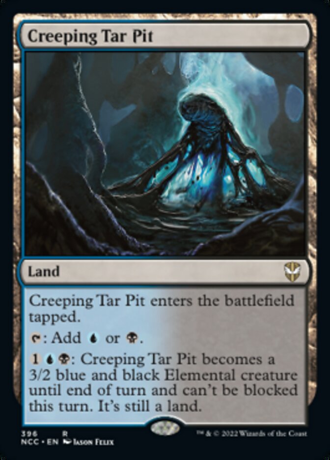 Creeping Tar Pit [Streets of New Capenna Commander] | Gam3 Escape