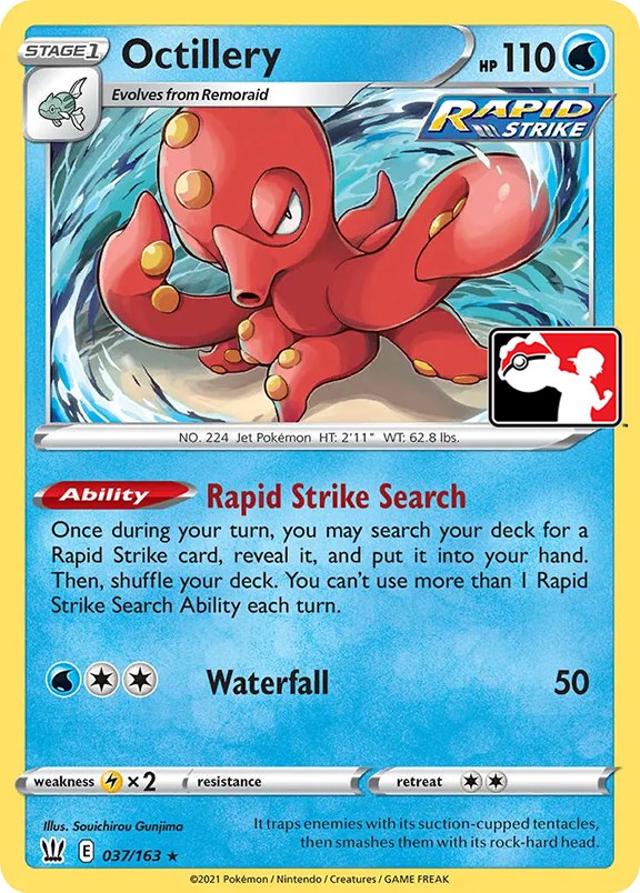 Octillery (037/163) [Prize Pack Series One] | Gam3 Escape
