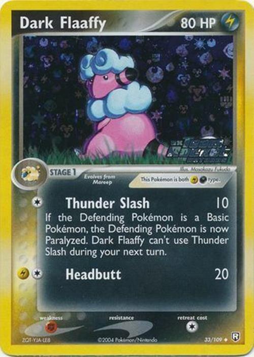 Dark Flaaffy (33/109) (Stamped) [EX: Team Rocket Returns] | Gam3 Escape