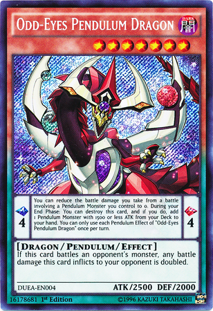 Odd-Eyes Pendulum Dragon [DUEA-EN004] Secret Rare | Gam3 Escape