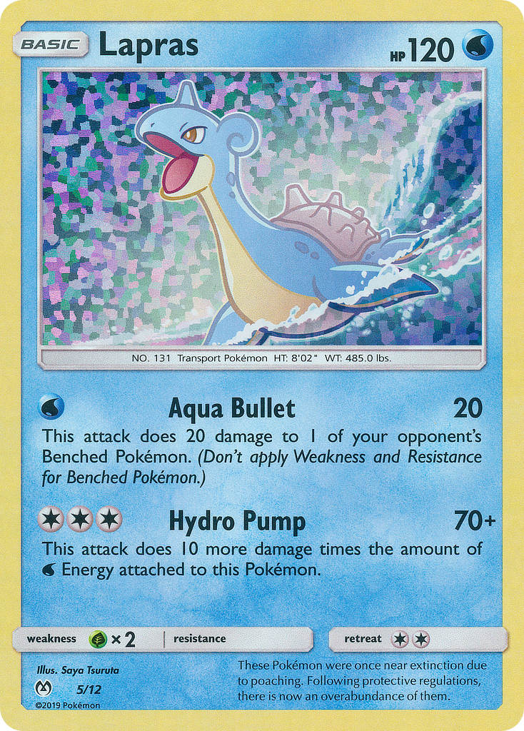 Lapras (5/12) [McDonald's Promos: 2019 Collection] | Gam3 Escape