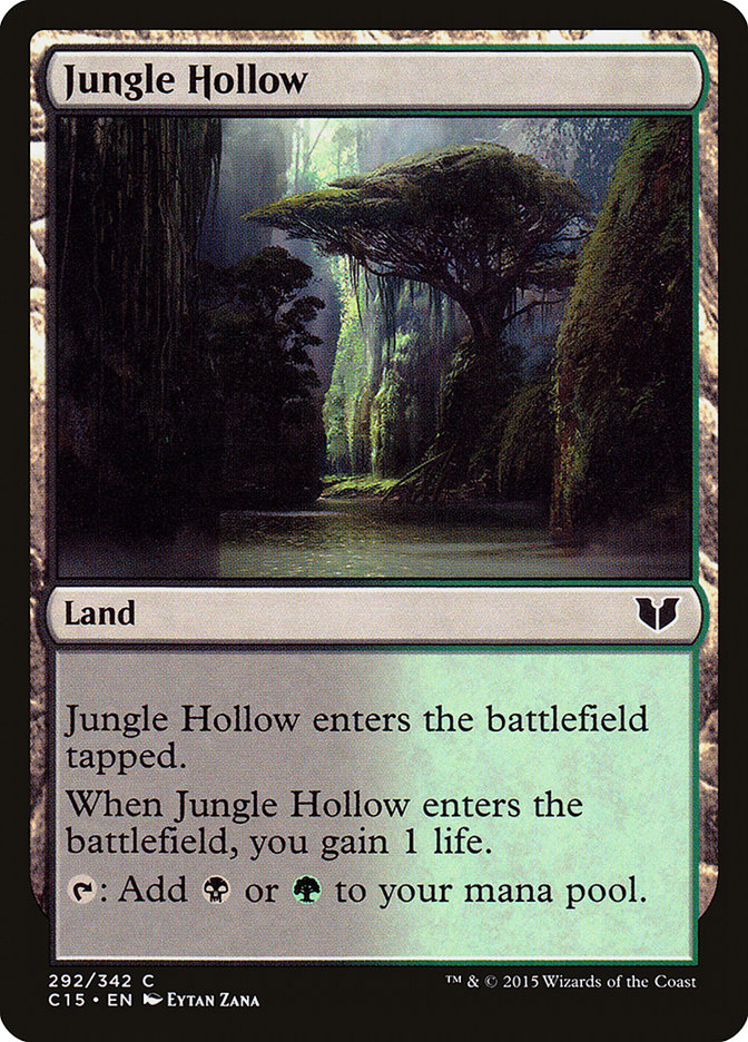 Jungle Hollow [Commander 2015] | Gam3 Escape