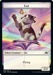 Cat // Food (11) Double-sided Token [Unfinity Tokens] | Gam3 Escape