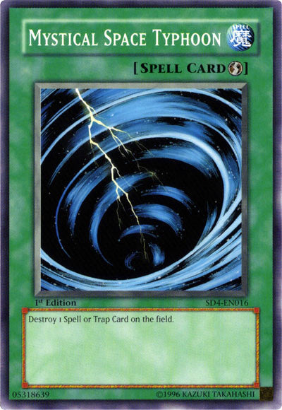 Mystical Space Typhoon [SD4-EN016] Common | Gam3 Escape