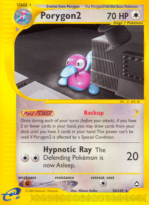 Porygon2 (28/147) [Aquapolis] | Gam3 Escape