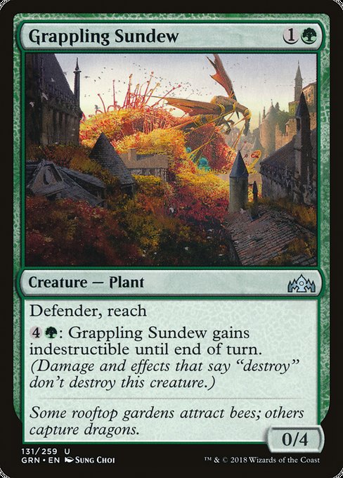 Grappling Sundew [Guilds of Ravnica] | Gam3 Escape