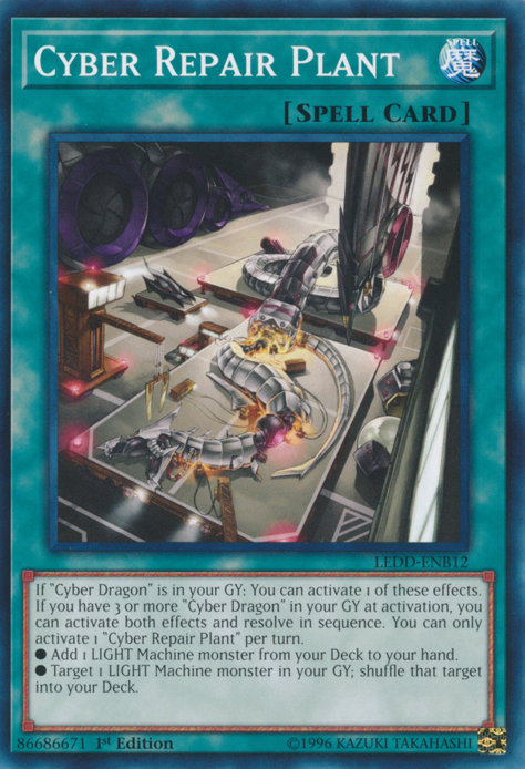 Cyber Repair Plant [LEDD-ENB12] Common | Gam3 Escape