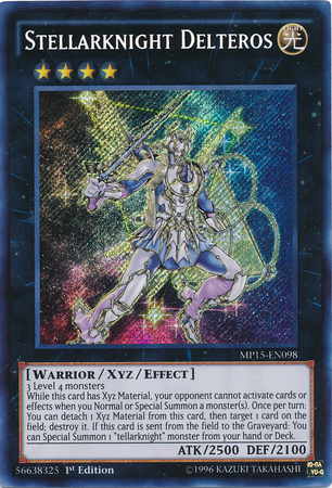 Stellarknight Delteros [MP15-EN098] Secret Rare | Gam3 Escape