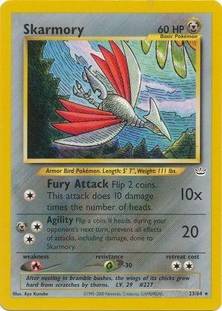 Skarmory (23/64) [Neo Revelation Unlimited] | Gam3 Escape