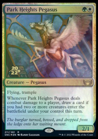 Park Heights Pegasus [Streets of New Capenna Prerelease Promos] | Gam3 Escape