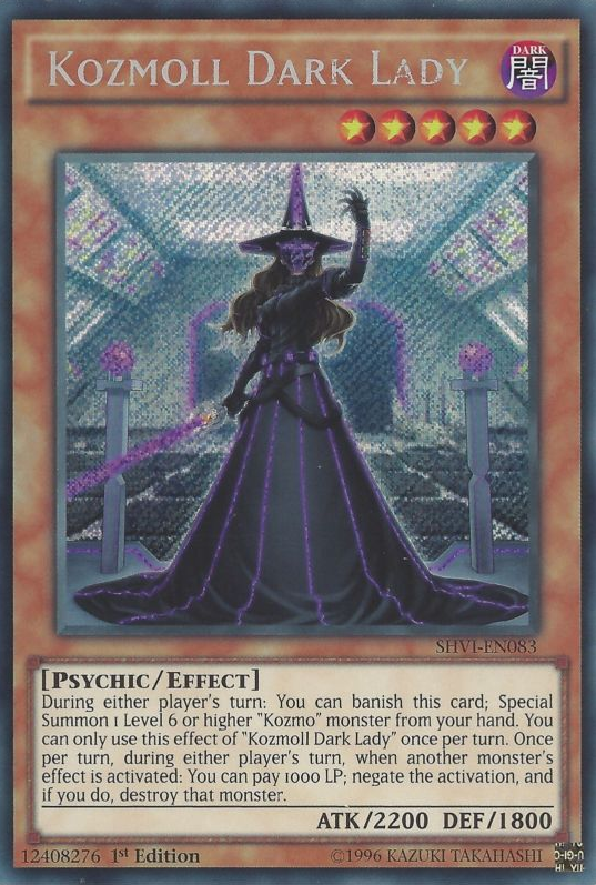 Kozmoll Dark Lady [SHVI-EN083] Secret Rare | Gam3 Escape