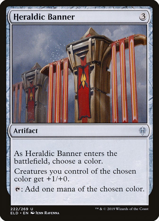 Heraldic Banner [Throne of Eldraine] | Gam3 Escape