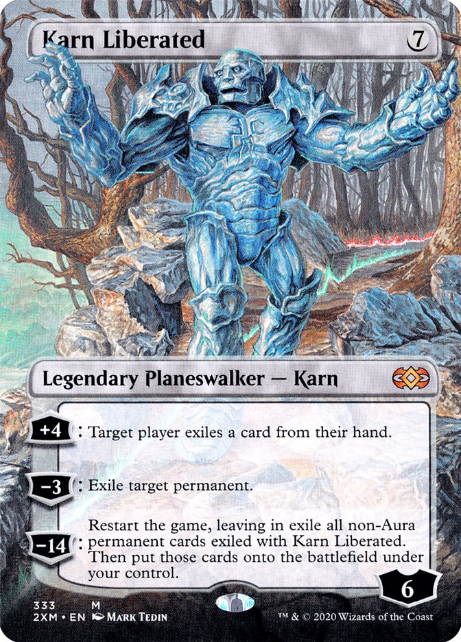 Karn Liberated (Borderless) [Double Masters] | Gam3 Escape