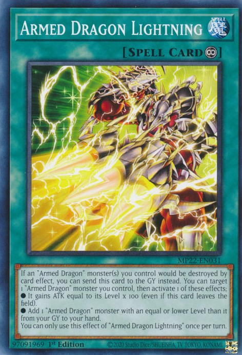 Armed Dragon Lightning [MP22-EN031] Common | Gam3 Escape