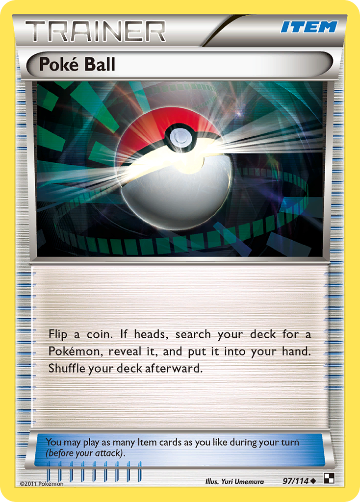 Poke Ball (97/114) [Black & White: Base Set] | Gam3 Escape