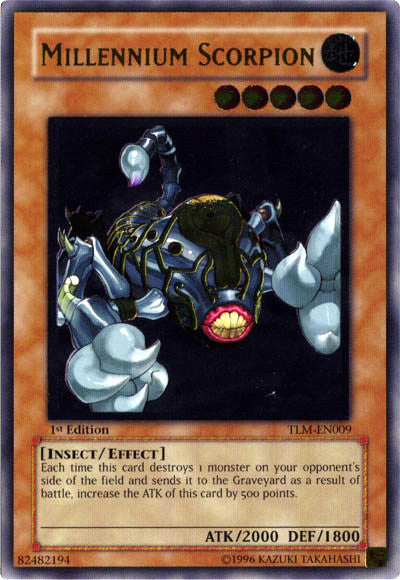 Millennium Scorpion [TLM-EN009] Ultimate Rare | Gam3 Escape