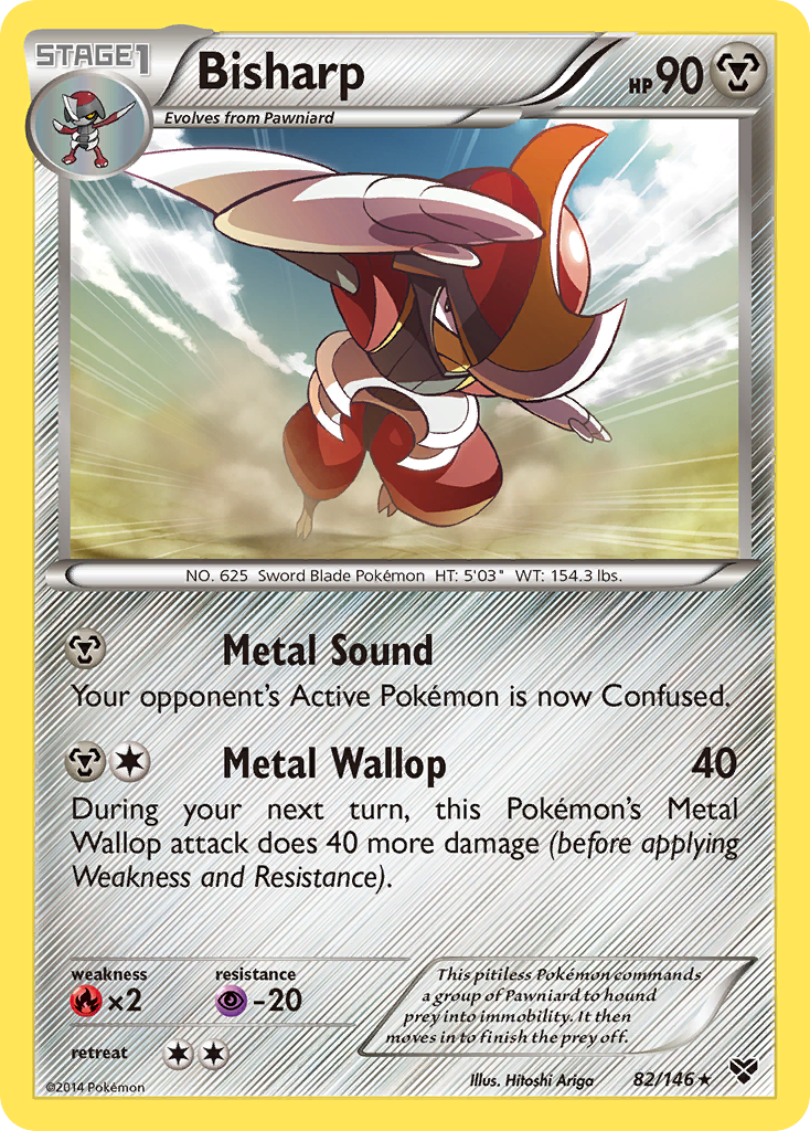 Bisharp (82/146) [XY: Base Set] | Gam3 Escape