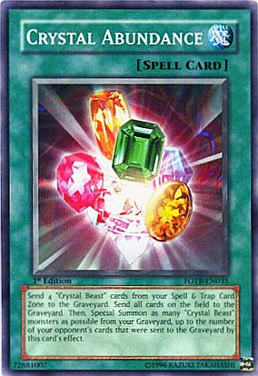 Crystal Abundance [FOTB-EN035] Common | Gam3 Escape