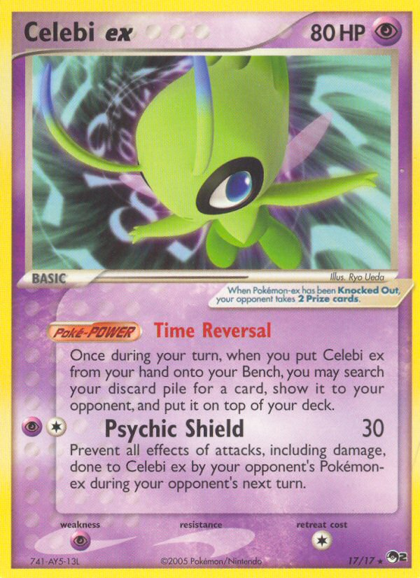 Celebi ex (17/17) [POP Series 2] | Gam3 Escape