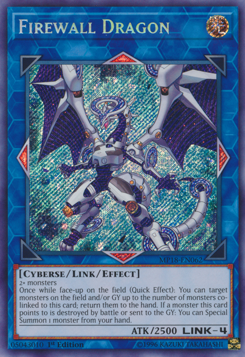 Firewall Dragon [MP18-EN062] Secret Rare | Gam3 Escape