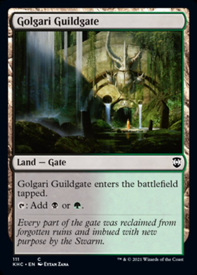 Golgari Guildgate [Kaldheim Commander] | Gam3 Escape