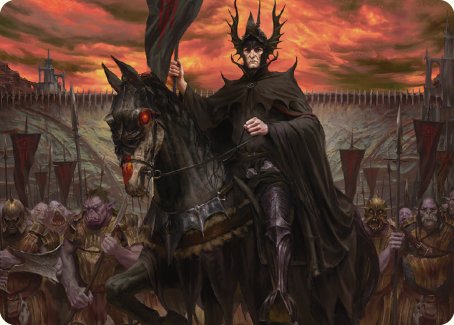 The Mouth of Sauron Art Card [The Lord of the Rings: Tales of Middle-earth Art Series] | Gam3 Escape