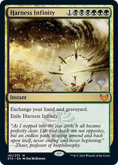 Harness Infinity (Promo Pack) [Strixhaven: School of Mages Promos] | Gam3 Escape