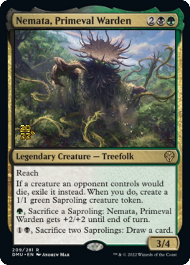 Nemata, Primeval Warden [Dominaria United Prerelease Promos] | Gam3 Escape