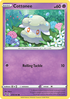 Cottonee (075/185) [Sword & Shield: Vivid Voltage] | Gam3 Escape