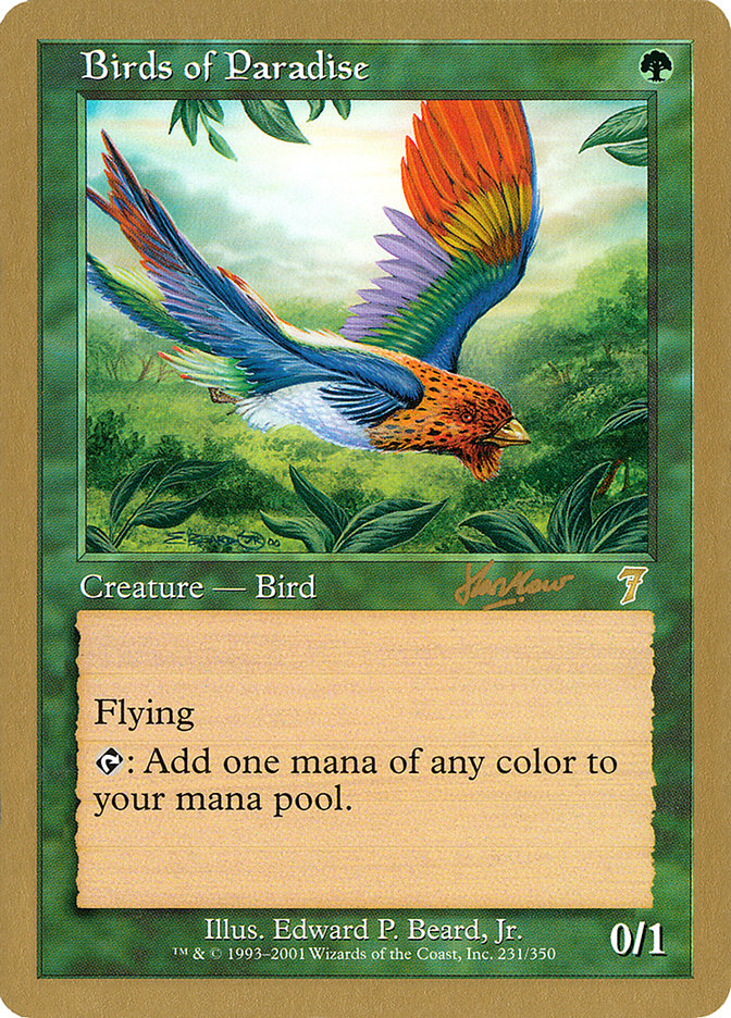 Birds of Paradise (Sim Han How) [World Championship Decks 2002] | Gam3 Escape