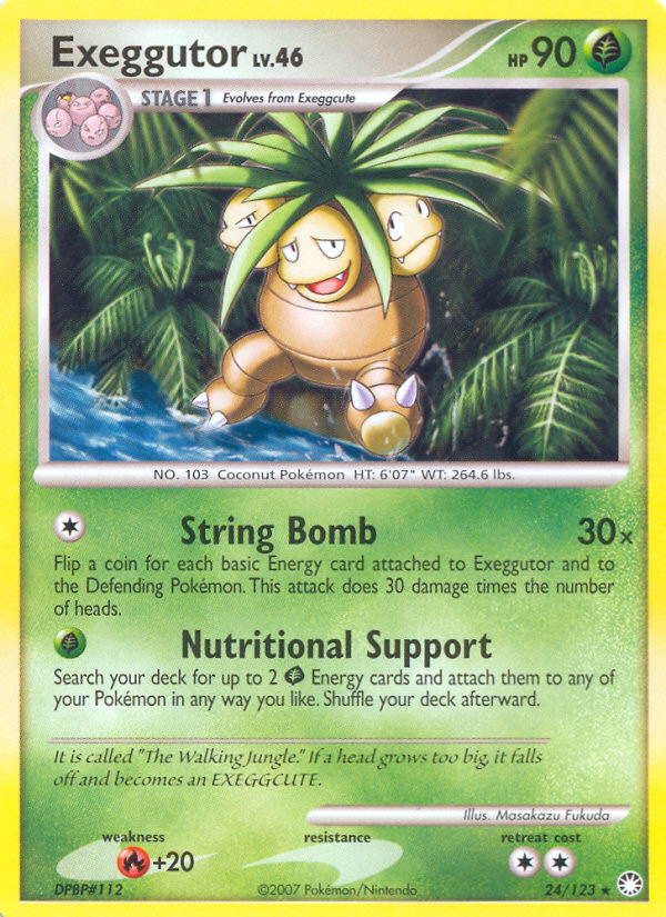 Exeggutor (24/123) [Diamond & Pearl: Mysterious Treasures] | Gam3 Escape