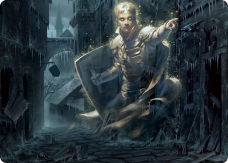 Dennick, Pious Apparition Art Card [Innistrad: Midnight Hunt Art Series] | Gam3 Escape