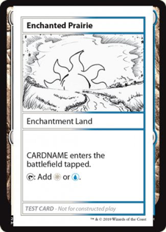 Enchanted Prairie (2021 Edition) [Mystery Booster Playtest Cards] | Gam3 Escape
