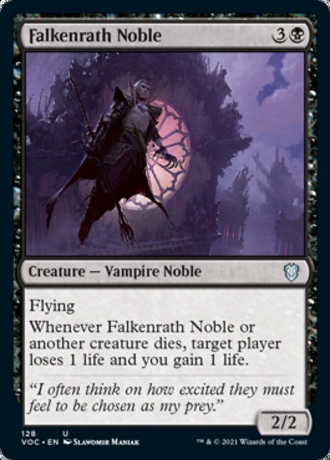 Falkenrath Noble [Innistrad: Crimson Vow Commander] | Gam3 Escape