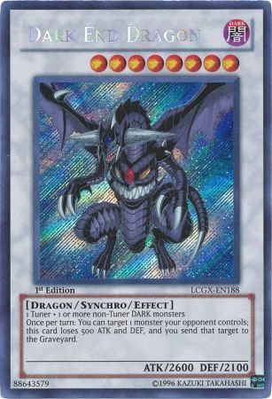 Dark End Dragon [LCGX-EN188] Secret Rare | Gam3 Escape