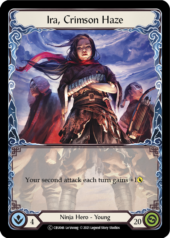 Ira, Crimson Haze (Rainbow Foil) [CRU046-RF] Unlimited Rainbow Foil | Gam3 Escape