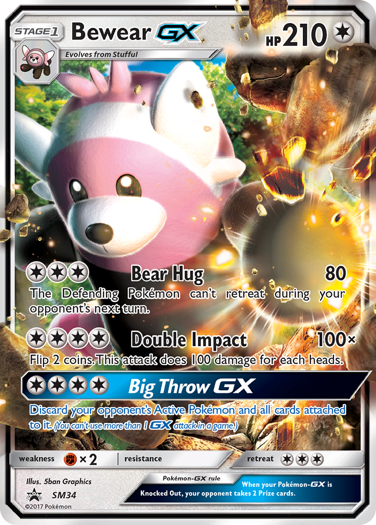 Bewear GX (SM34) [Sun & Moon: Black Star Promos] | Gam3 Escape