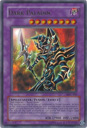 Dark Paladin (Reprint Artwork) [MFC-105] Ultra Rare | Gam3 Escape