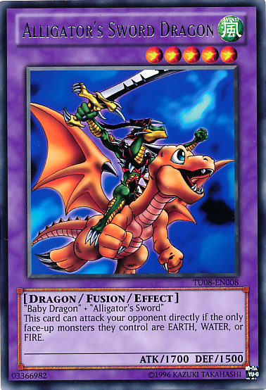 Alligator's Sword Dragon [TU08-EN008] Rare | Gam3 Escape