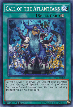 Call of the Atlanteans [BP03-EN178] Common | Gam3 Escape