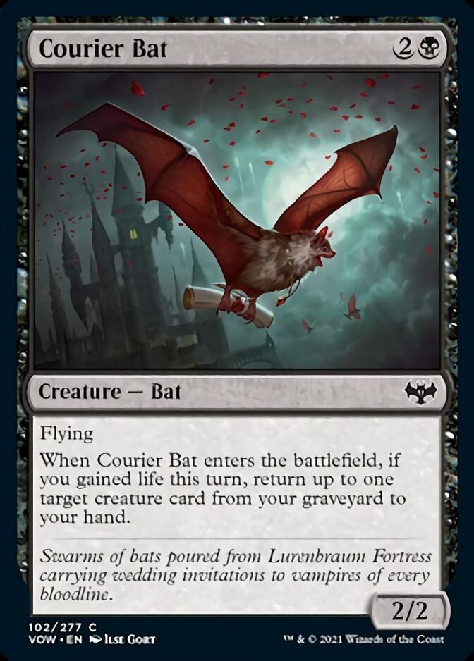 Courier Bat [Innistrad: Crimson Vow] | Gam3 Escape