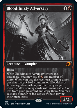 Bloodthirsty Adversary [Innistrad: Double Feature] | Gam3 Escape