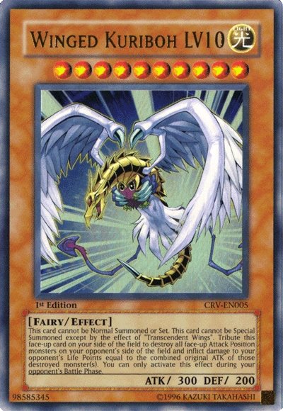 Winged Kuriboh LV10 [CRV-EN005] Ultra Rare | Gam3 Escape