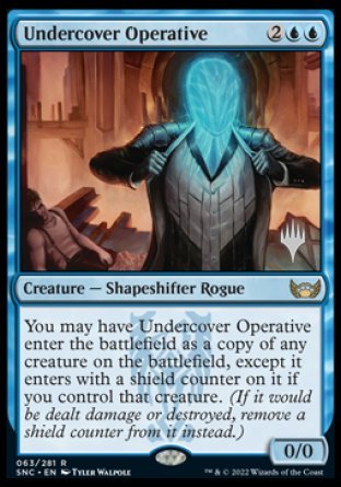 Undercover Operative (Promo Pack) [Streets of New Capenna Promos] | Gam3 Escape